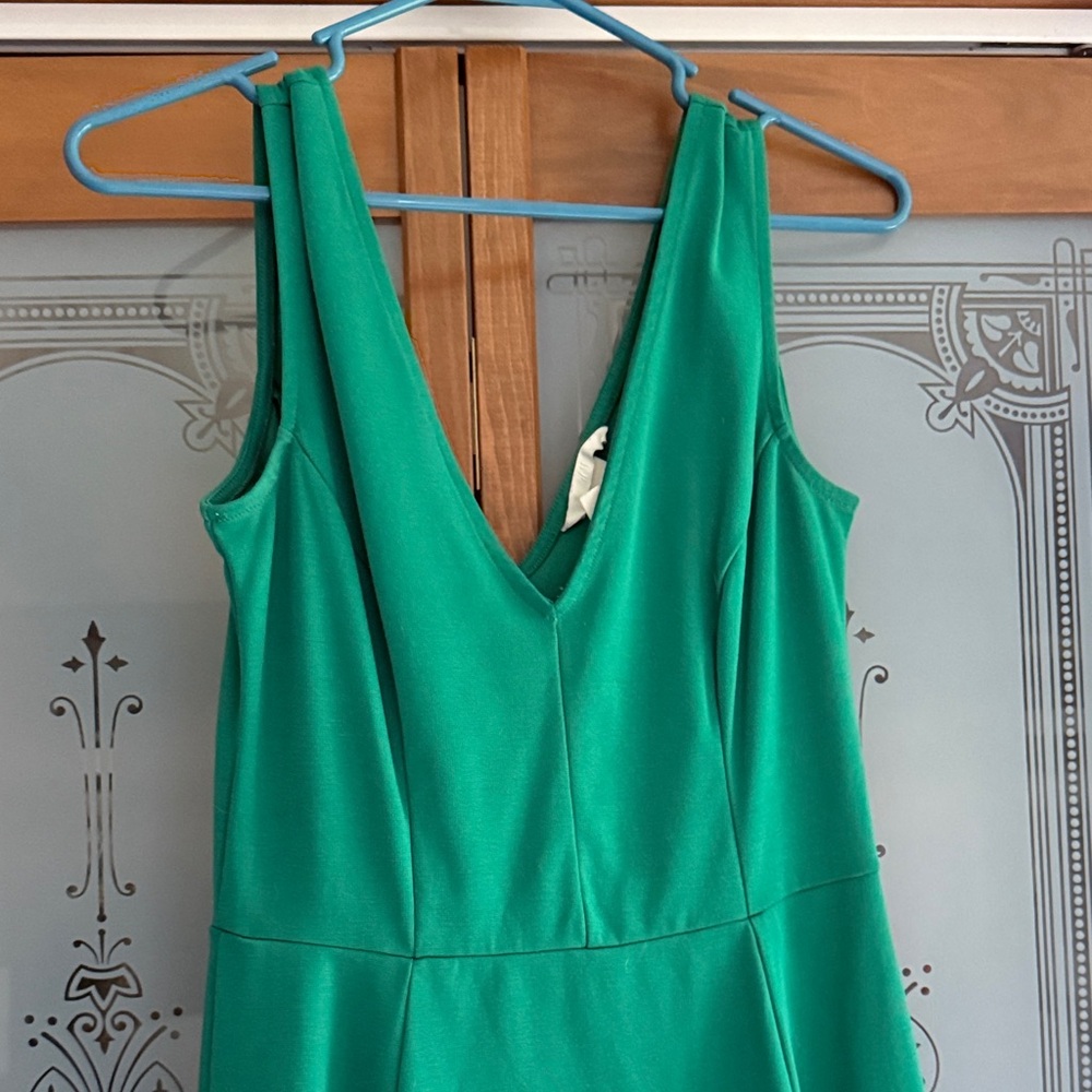 H&M Vibrant Green Mini Dress